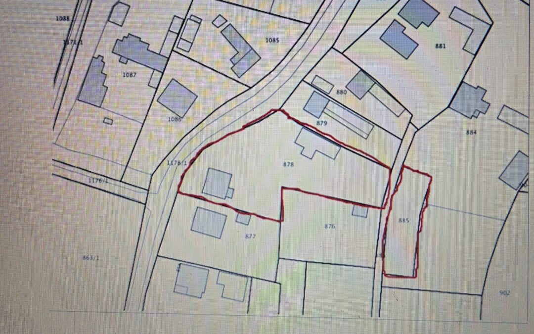 HLAPIČINA, Mursko Središće – građevinsko zemljište s kućom za renovaciju ili rušenje ukupne površine 2269 m²